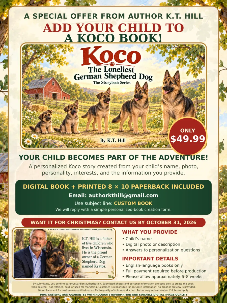 Custom Koco book offer poster